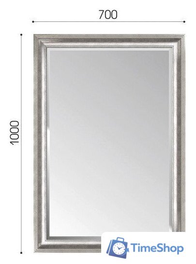 Интерьерные зеркала Алмаз-Люкс М-354 100х70 - Изображение №4 — Интернет-магазин Time-Shop