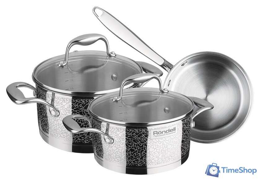 Набор кастрюль Rondell RDS-379 - Изображение №1 — Интернет-магазин Time-Shop