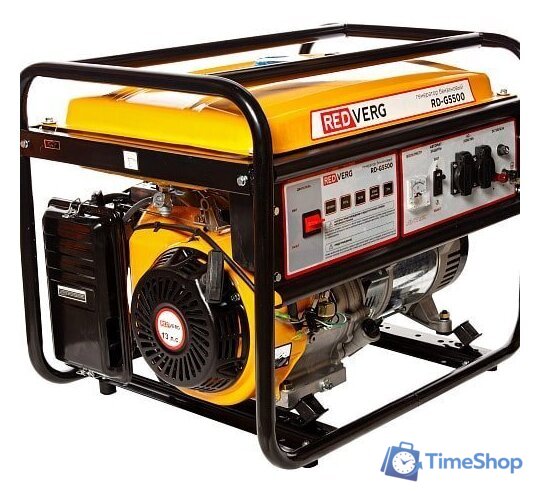 Бензиновый генератор RedVerg RD-G5500 - Изображение №3 — Интернет-магазин Time-Shop