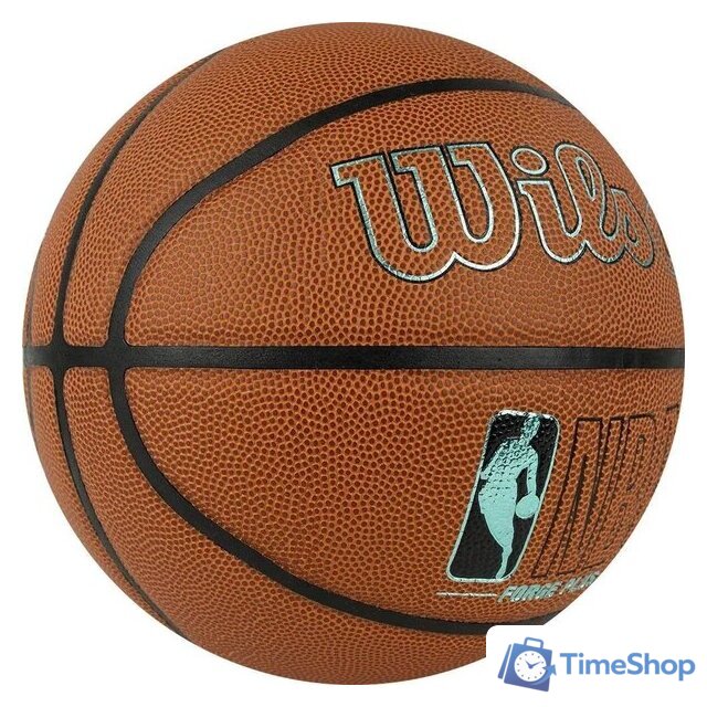 Баскетбольный мяч Wilson NBA Forge Plus Eco BSKT WZ2010901XB7 (7 размер) - Изображение №3 — Интернет-магазин Time-Shop