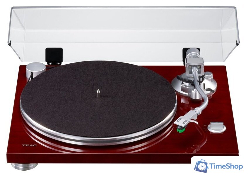 Виниловый проигрыватель TEAC TN-3B (вишневый) - Изображение №2 — Интернет-магазин Time-Shop