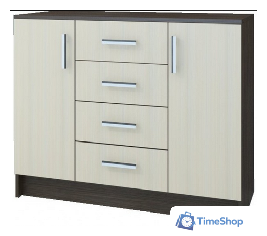 Комод Памир София 1000 2Д (венге-дуб белфорт) - Изображение №1 — Интернет-магазин Time-Shop