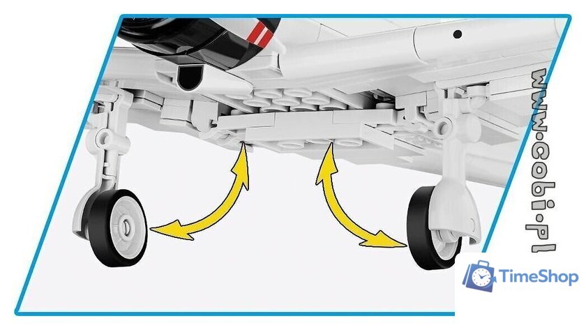 Конструктор Cobi World War II 5729 Mitsubishi A6M2 Zero-Sen - Изображение №4 — Интернет-магазин Time-Shop