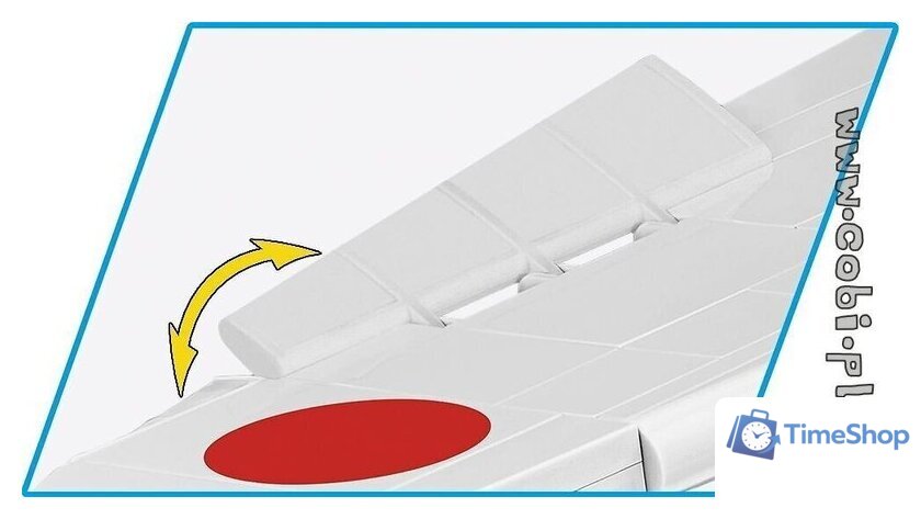 Конструктор Cobi World War II 5729 Mitsubishi A6M2 Zero-Sen - Изображение №5 — Интернет-магазин Time-Shop