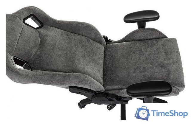 Игровое (геймерское) кресло Zombie Ghost Fabric (серый Light-19) - Изображение №7 — Интернет-магазин Time-Shop