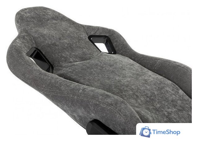 Игровое (геймерское) кресло Zombie Ghost Fabric (серый Light-19) - Изображение №2 — Интернет-магазин Time-Shop