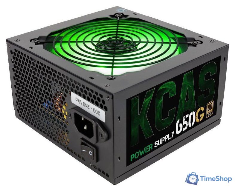 Блок питания AeroCool KCAS-650G - Изображение №1 — Интернет-магазин Time-Shop