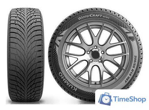 Зимние шины Kumho WinterCraft Wi51 215/55R17 98T - Изображение №2 — Интернет-магазин Time-Shop
