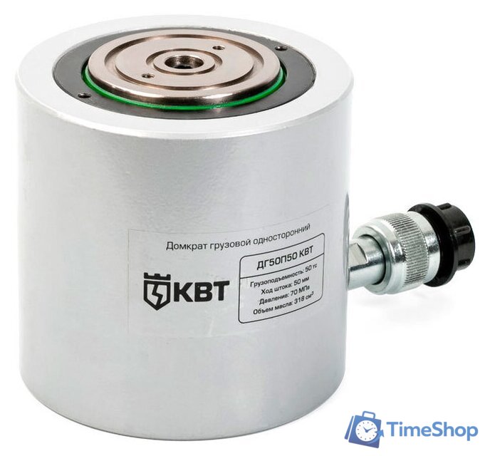 Односторонний домкрат КВТ ДГ50П100 - Изображение №1 — Интернет-магазин Time-Shop