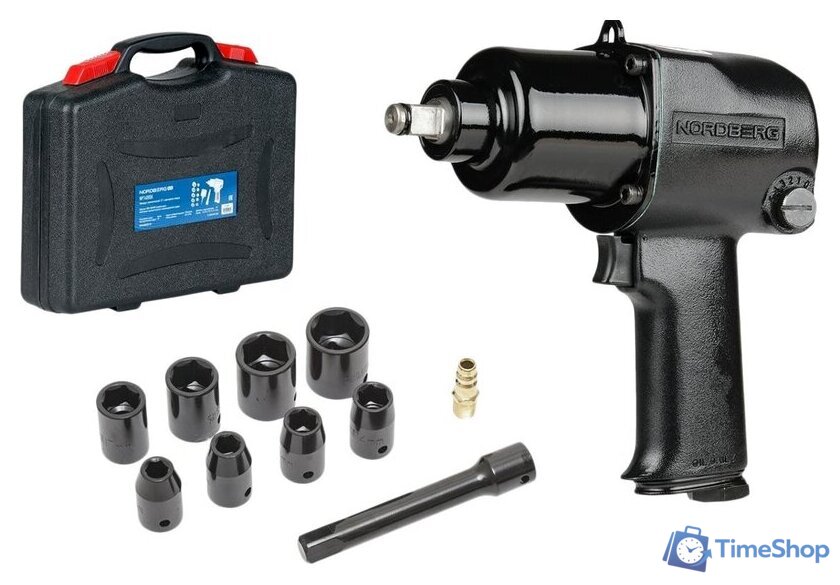 Пневматический гайковерт Nordberg NP14085K (с кейсом) - Изображение №1 — Интернет-магазин Time-Shop