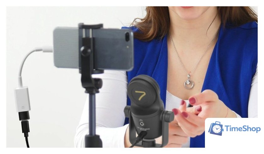 Проводной микрофон 7Ryms SR-USB Mini - Изображение №8 — Интернет-магазин Time-Shop