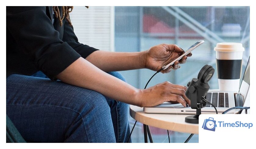 Проводной микрофон 7Ryms SR-USB Mini - Изображение №6 — Интернет-магазин Time-Shop