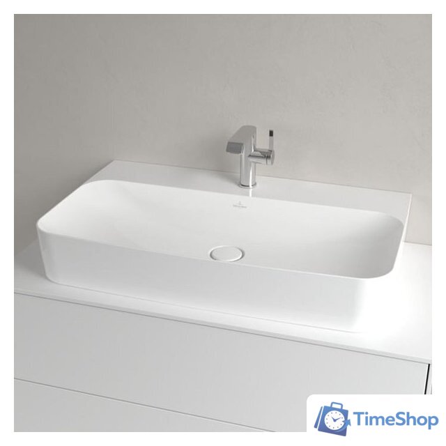 Умывальник Villeroy & Boch Finion Weiss Alpin 41688CR1 - Изображение №3 — Интернет-магазин Time-Shop