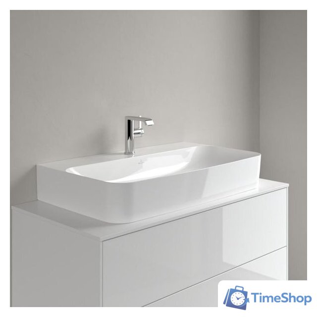 Умывальник Villeroy & Boch Finion Weiss Alpin 41688CR1 - Изображение №2 — Интернет-магазин Time-Shop