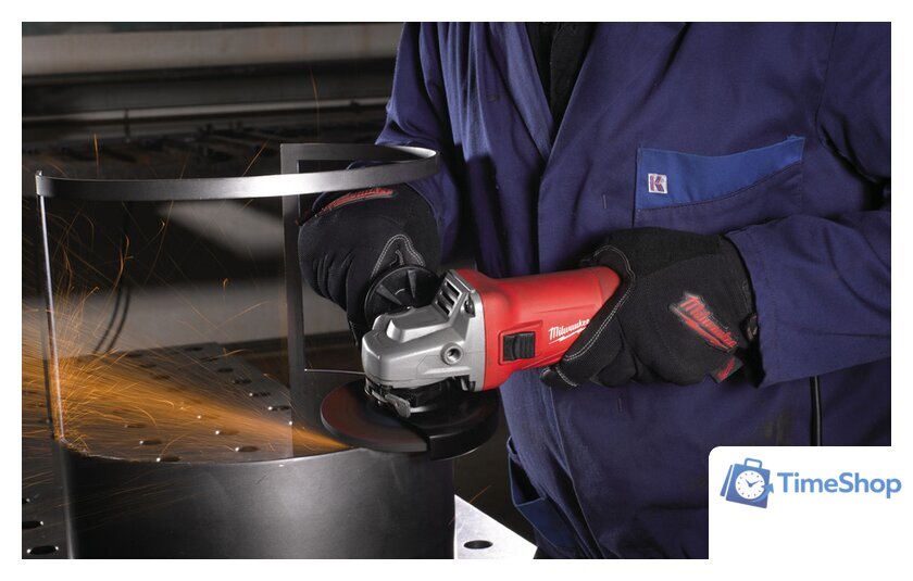 Угловая шлифмашина Milwaukee AG 10-125 EK [4933451220] - Изображение №4 — Интернет-магазин Time-Shop