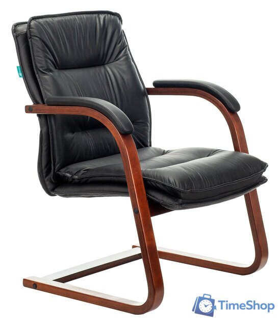 Офисный стул Бюрократ T-9927WALNUT-AV (черный) - Изображение №1 — Интернет-магазин Time-Shop