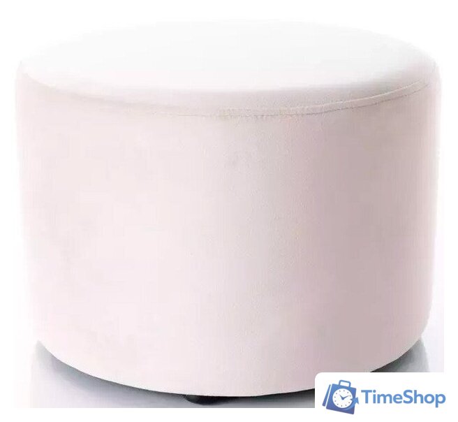 Пуфик Signal Doti A Velvet (Bluvel 30 светло-бежевый) - Изображение №1 — Интернет-магазин Time-Shop