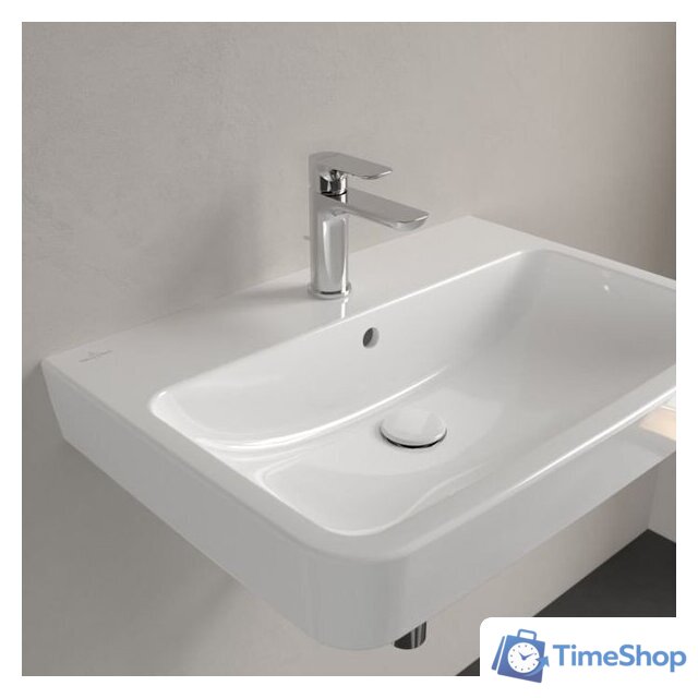 Умывальник Villeroy & Boch O.Novo 4A41KGR1 - Изображение №7 — Интернет-магазин Time-Shop