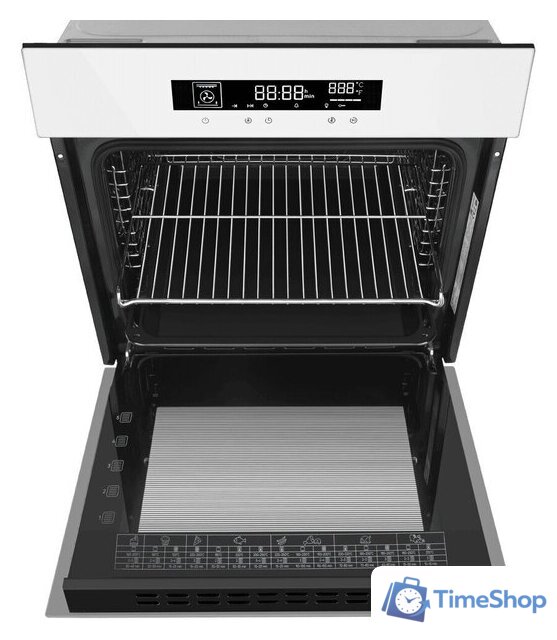Электрический духовой шкаф MAUNFELD AEOD60106W - Изображение №5 — Интернет-магазин Time-Shop
