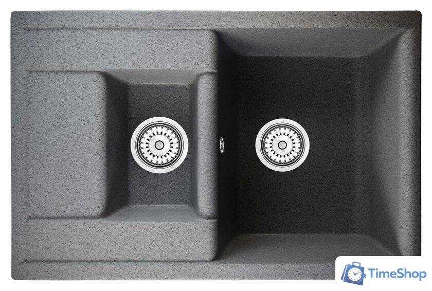 Кухонная мойка Berge BR-7612 (графит матовый) - Изображение №1 — Интернет-магазин Time-Shop