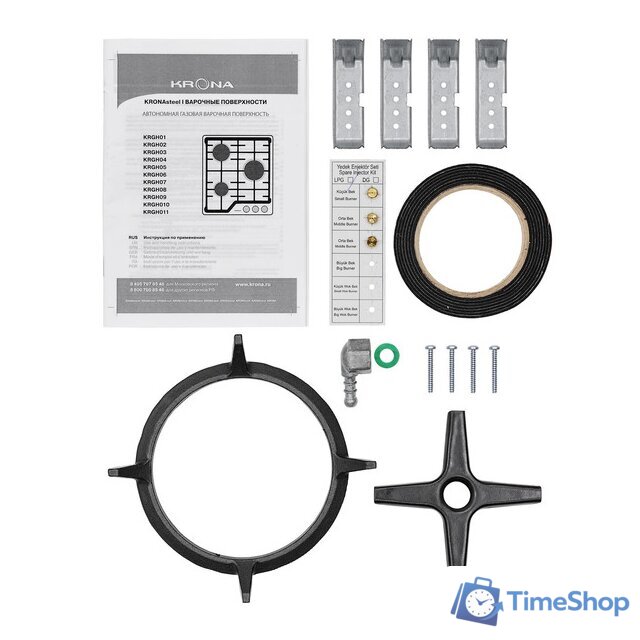 Варочная панель Krona Corniola 45 BL - Изображение №11 — Интернет-магазин Time-Shop