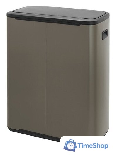 Мусорное ведро Brabantia Bo Touch Bin 60 л (платиновый) - Изображение №2 — Интернет-магазин Time-Shop