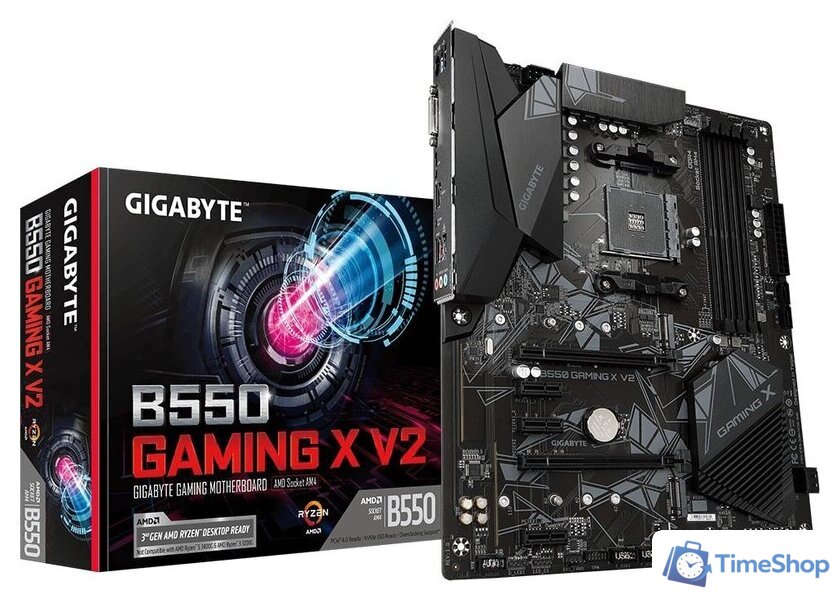 Материнская плата Gigabyte B550 Gaming X V2 (rev. 1.0/1.1/1.2) - Изображение №6 — Интернет-магазин Time-Shop