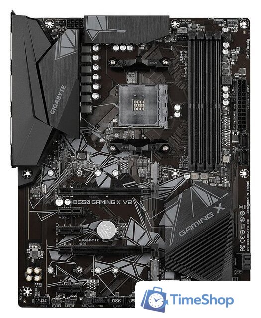 Материнская плата Gigabyte B550 Gaming X V2 (rev. 1.0/1.1/1.2) - Изображение №1 — Интернет-магазин Time-Shop