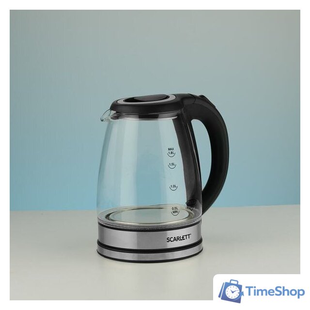 Электрический чайник Scarlett SC-EK27G88 - Изображение №5 — Интернет-магазин Time-Shop