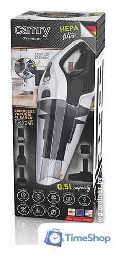 Пылесос CAMRY CR 7046 - Изображение №17 — Интернет-магазин Time-Shop