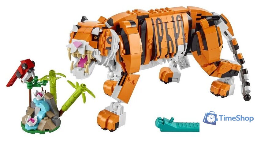 Конструктор LEGO Creator 31129 Величественный тигр - Изображение №8 — Интернет-магазин Time-Shop