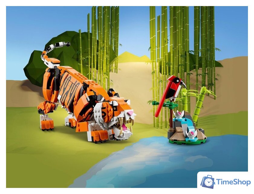 Конструктор LEGO Creator 31129 Величественный тигр - Изображение №24 — Интернет-магазин Time-Shop