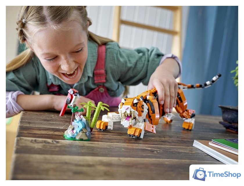 Конструктор LEGO Creator 31129 Величественный тигр - Изображение №6 — Интернет-магазин Time-Shop