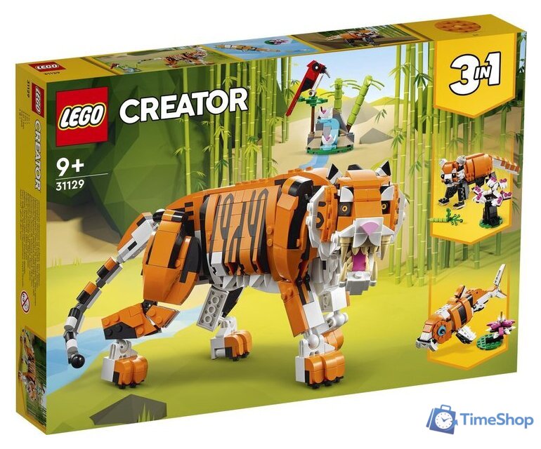 Конструктор LEGO Creator 31129 Величественный тигр - Изображение №2 — Интернет-магазин Time-Shop