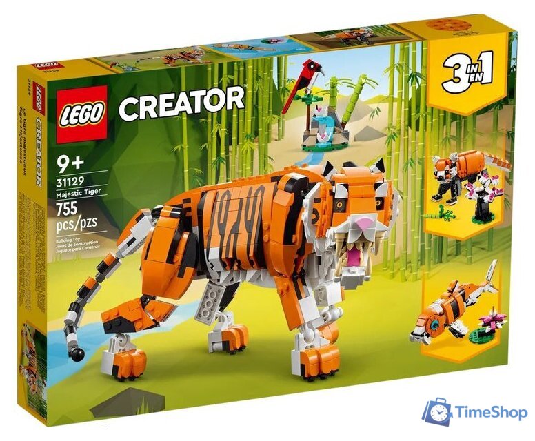 Конструктор LEGO Creator 31129 Величественный тигр - Изображение №1 — Интернет-магазин Time-Shop
