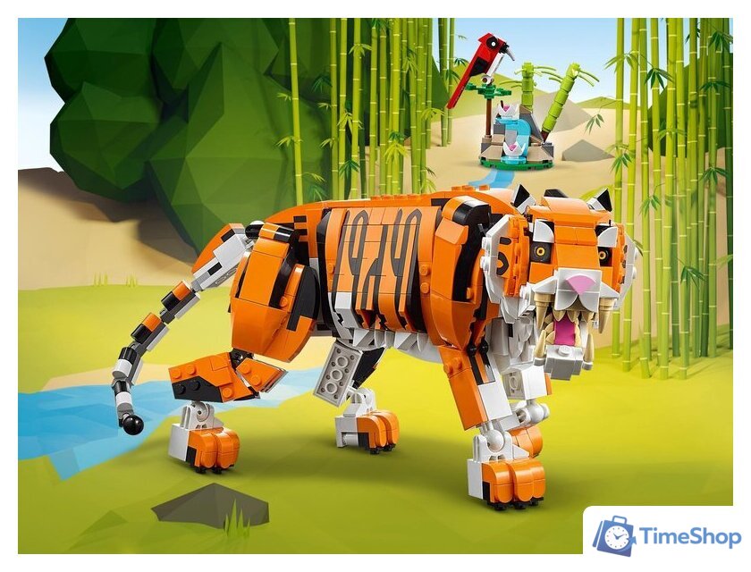 Конструктор LEGO Creator 31129 Величественный тигр - Изображение №23 — Интернет-магазин Time-Shop