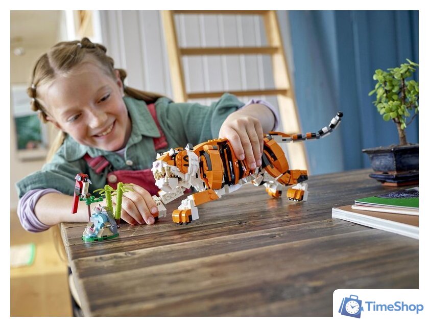 Конструктор LEGO Creator 31129 Величественный тигр - Изображение №7 — Интернет-магазин Time-Shop