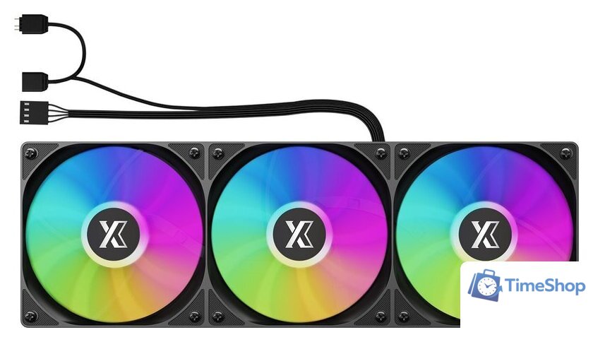 Система жидкостного охлаждения для процессора XASTRA LP360 ARGB BK - Изображение №4 — Интернет-магазин Time-Shop