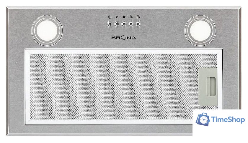 Кухонная вытяжка Krona Ambra 600 PB (нержавеющая сталь) - Изображение №2 — Интернет-магазин Time-Shop