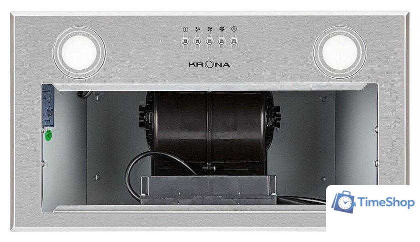 Кухонная вытяжка Krona Ambra 600 PB (нержавеющая сталь) - Изображение №3 — Интернет-магазин Time-Shop