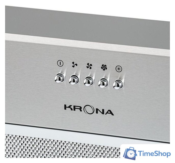 Кухонная вытяжка Krona Ambra 600 PB (нержавеющая сталь) - Изображение №7 — Интернет-магазин Time-Shop