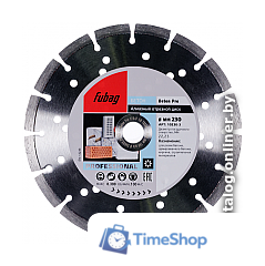 Отрезной диск алмазный  Fubag 10230-3 - Изображение №2 — Интернет-магазин Time-Shop