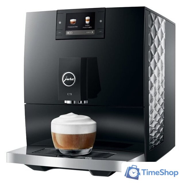 Кофемашина JURA C9 Piano Black EA 15753 (черный) - Изображение №1 — Интернет-магазин Time-Shop