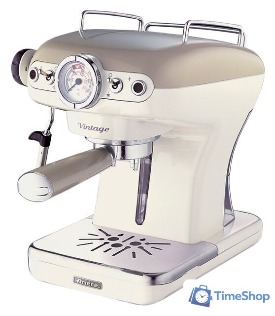 Рожковая кофеварка Ariete Vintage 1389 (бежевый) - Изображение №1 — Интернет-магазин Time-Shop