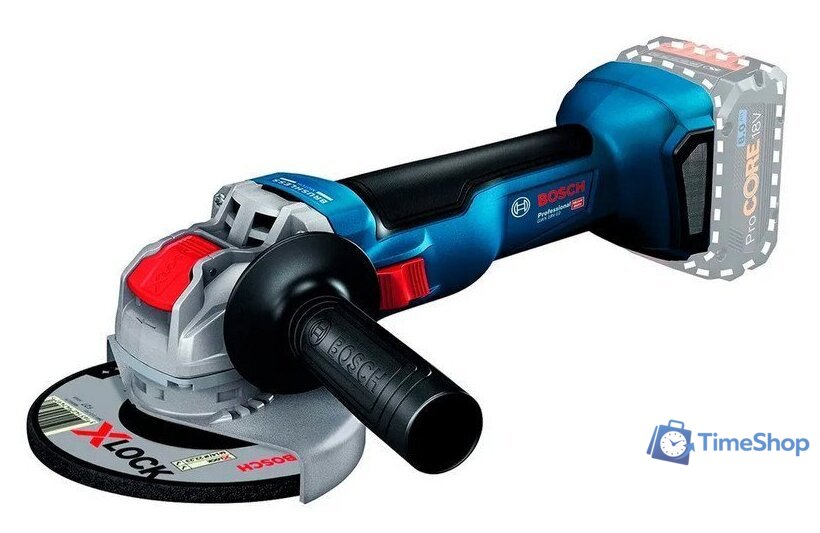 Угловая шлифмашина Bosch GWS 18V-10 Professional 06019J4002 (без АКБ) - Изображение №1 — Интернет-магазин Time-Shop