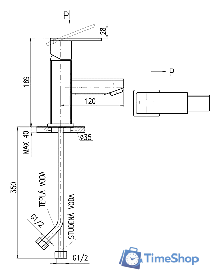 Смеситель Slezak RAV Лоира LR526.5 - Изображение №2 — Интернет-магазин Time-Shop