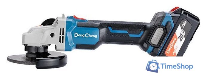 Угловая шлифмашина DongCheng DCSM03-125 Type FK (с 2-мя АКБ, кейс) - Изображение №4 — Интернет-магазин Time-Shop
