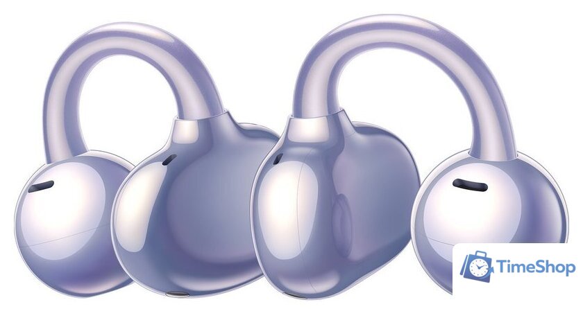 Наушники Huawei FreeClip (сиреневый, международная версия) - Изображение №2 — Интернет-магазин Time-Shop