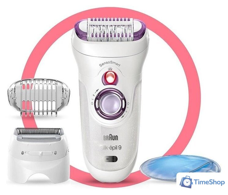 Эпилятор Braun Silk-epil 9 SensoSmart 9/710 - Изображение №2 — Интернет-магазин Time-Shop