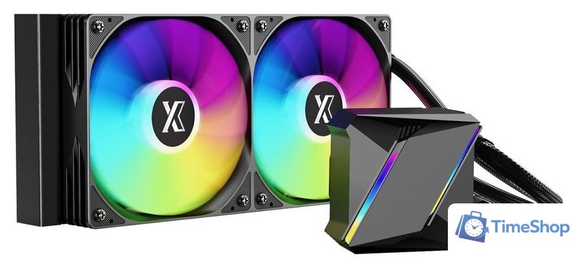 Система жидкостного охлаждения для процессора XASTRA LM240 ARGB BK - Изображение №1 — Интернет-магазин Time-Shop